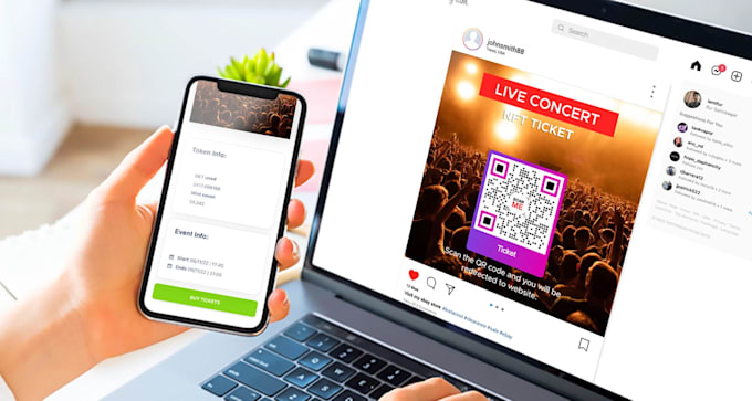 Gig Preview - Design a qr code based ticketing system for event management