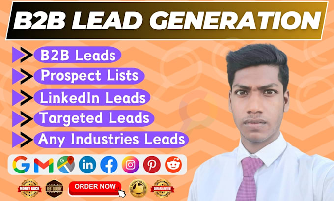 Gig Preview - Provide targeted leads, linkedin leads, email prospect lists