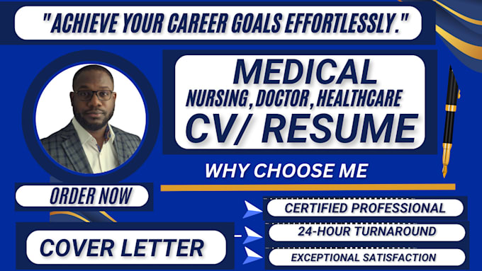 Gig Preview - Revise or write your nursing, nurse practitioner, healthcare resume