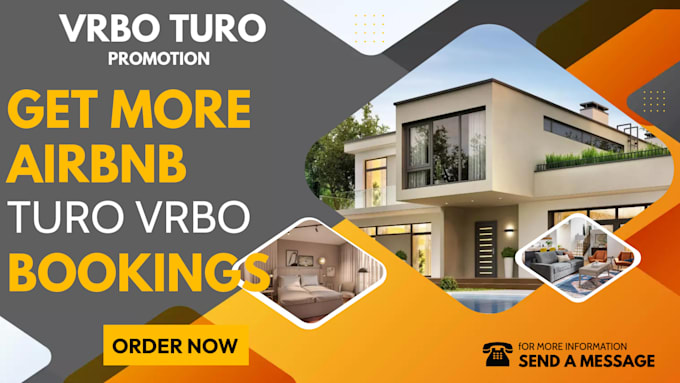 Gig Preview - Get your listings the turo promotion vrbo promotion to skyrocket your sales