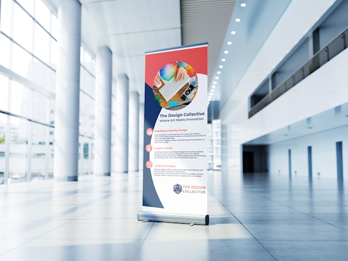 Bestseller - design professional rollup , pull up banner for your event