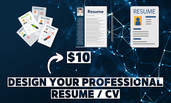 Gig Preview - Deliver professional resume and cv to enhance your job