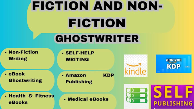 Bestseller - ebook ghostwriter for engaging non fiction or health fitness ebook