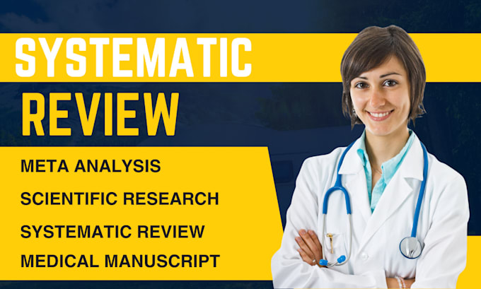 Gig Preview - Do medical manuscript, systematic review, and meta analysis