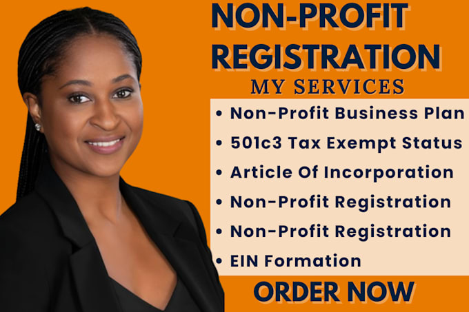 Gig Preview - Do nonprofit registration reinstate 501c3 tax exempt form 1023ez bylaw ein uei