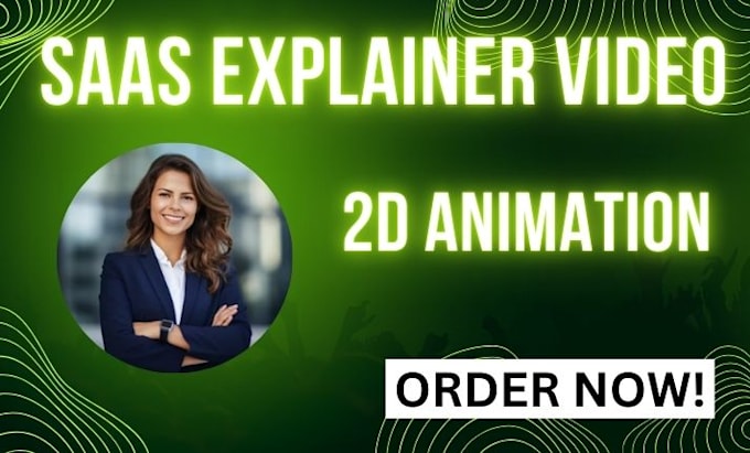 Gig Preview - Engaging  saas explainer videos custom 2d animation for your saas product