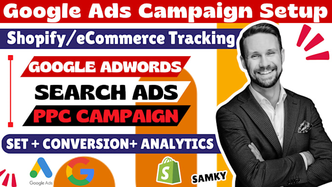 Gig Preview - Setup and manage google ads adwords, PPC campaign, pmax campaign, PPC search