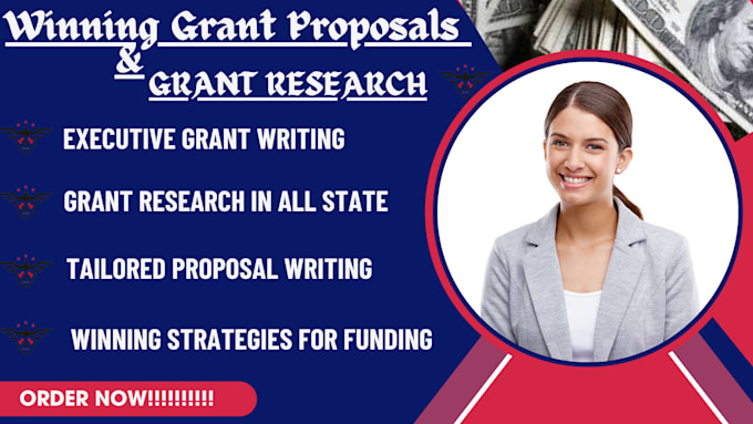 Bestseller - write a grant proposal for small businesses and startups and rfp, nonprofit