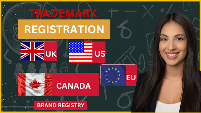 Gig Preview - Help with trademark registration USA, UK, eu or canada and search