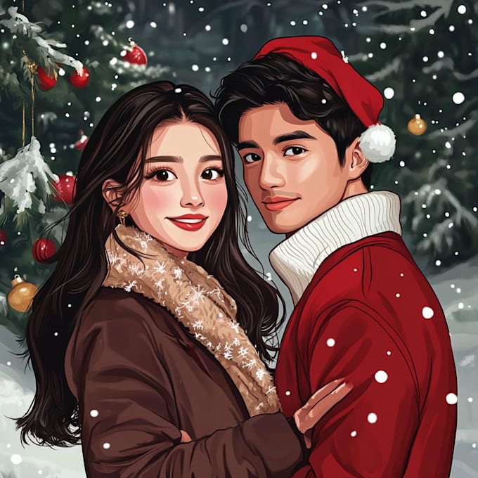 Gig Preview - Do potrait of your christmas couple