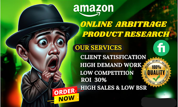 Gig Preview - Do professional amazon fba online,retail arbitrage product researcher usa,uk