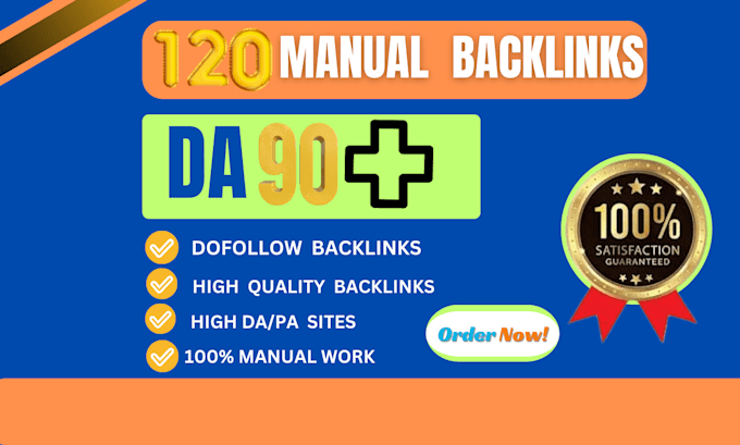 Gig Preview - Give you 120 manual high da pa profile backlinks