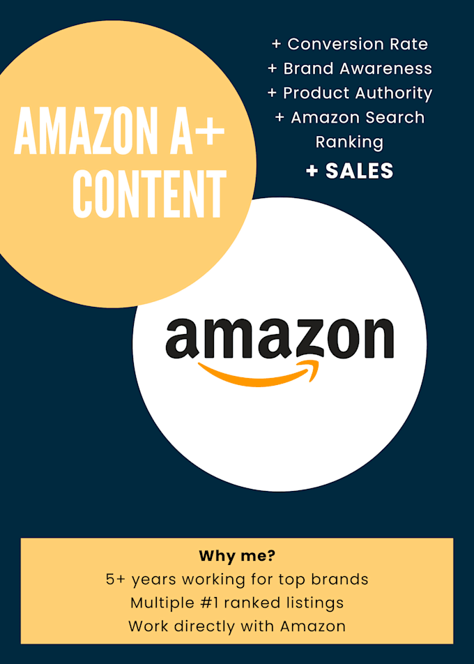 Gig Preview - Create amazon a plus content to boost sales