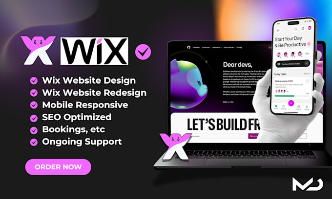 Gig Preview - Wix website redesign wix website design wix website design wix website redesign