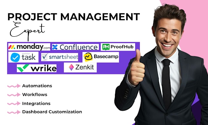 Gig Preview - Monday crm confluence proofhub meistertask basecamp smartsheet wrike zenkit crm