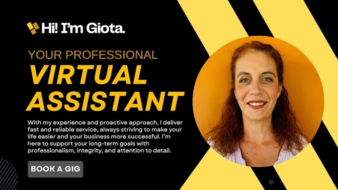 Gig Preview - Provide professional and efficient virtual assistant services