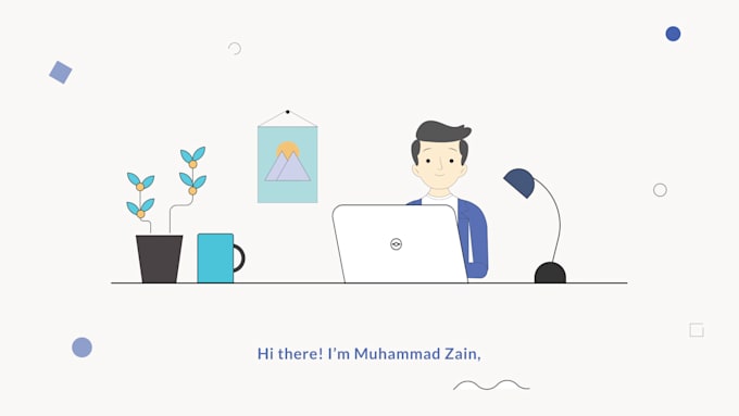 Gig Preview - Create minimal saas explainer video, 2d animated video