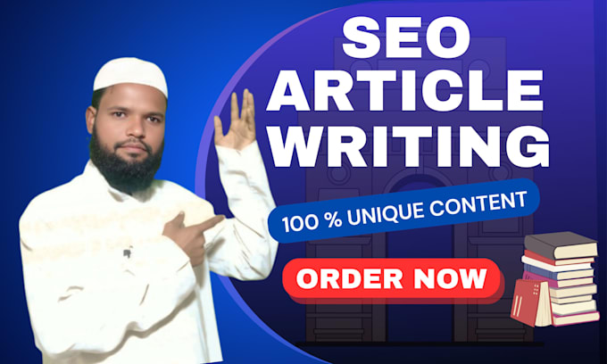 Gig Preview - Write optimized SEO content and articles in english or hindi