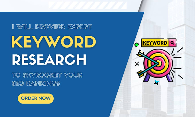 Gig Preview - Provide expert keyword research to skyrocket your SEO rankings