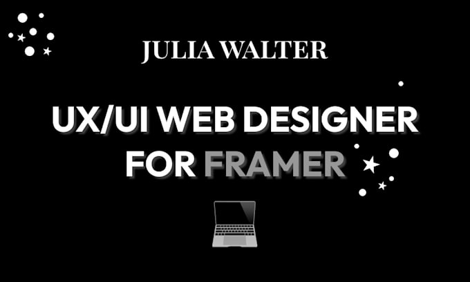 Gig Preview - Do your custom framer website on demand