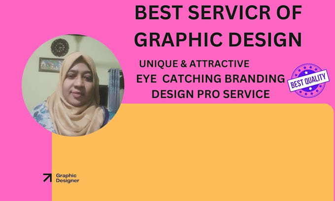 Bestseller - be your graphic designer and social media expert