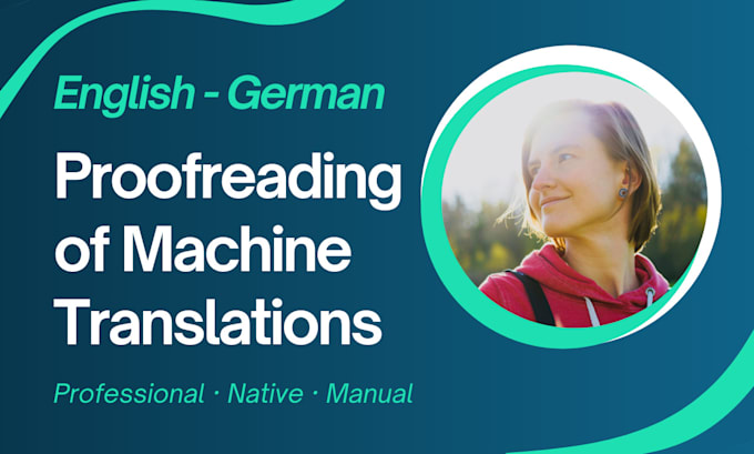 Gig Preview - Proofread and correct your german ai translation