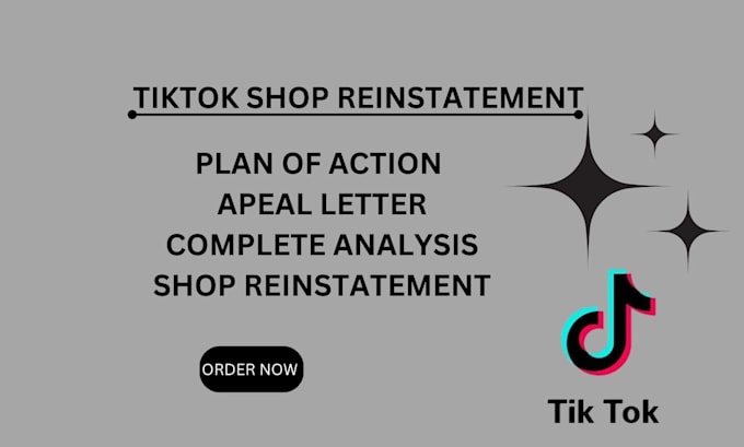 Gig Preview - Do tiktok shop USA reinstatement digital creator