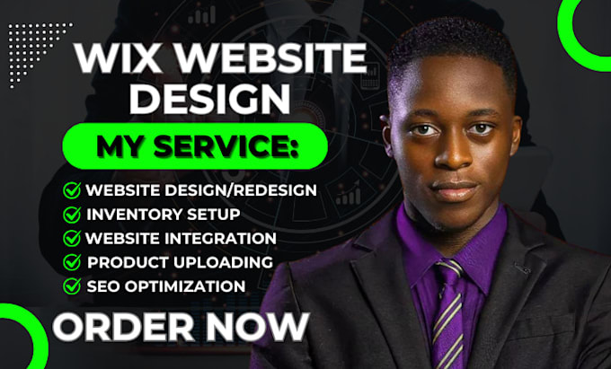 Gig Preview - Wix website design, wix website redesign, wix website builder, wix expert