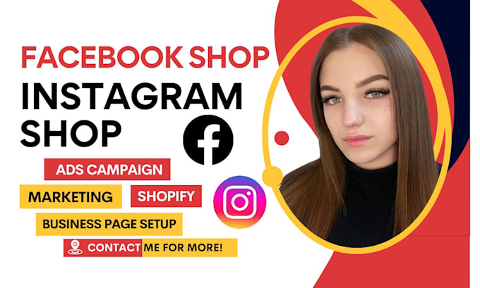 Bestseller - setup facebook and instagram shop, connect shopify store and fb page