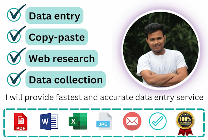 Gig Preview - Do any type of data entry