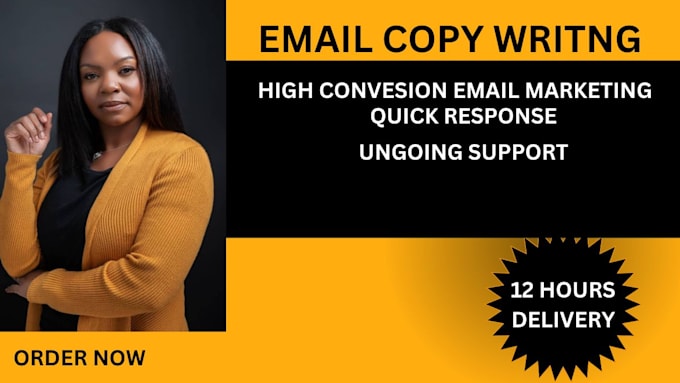 Gig Preview - Write  engaging  email  copy  for  your  email  marketing  campaign