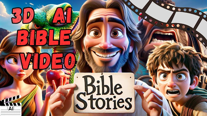 Bestseller - create high quality ai bible story video for youtube channel