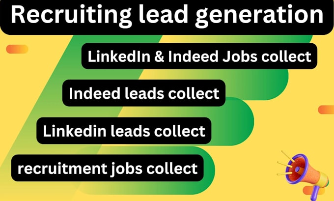 Gig Preview - Do export leads, recruitment leads, b2b linkedin leads from