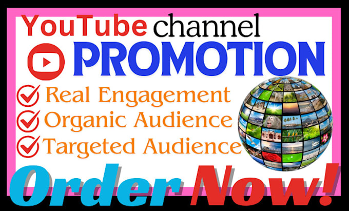 Gig Preview - Do organic youtube promotion for your video, channel growth, video optimize