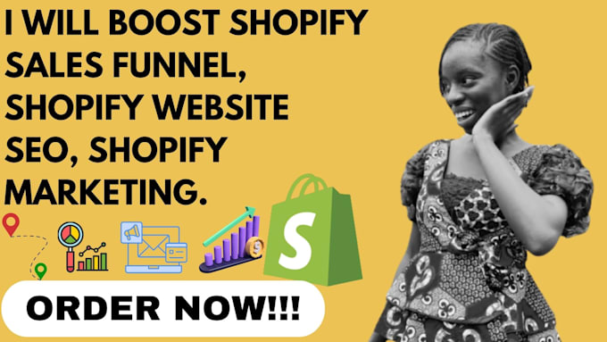 Gig Preview - Boost shopify sales funnel,website SEO shopify marketing