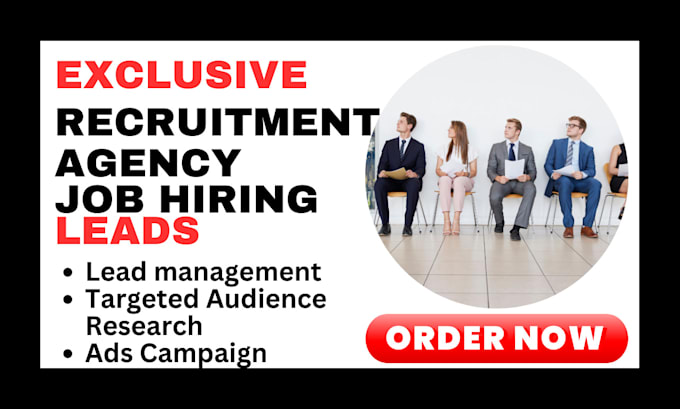 Bestseller - generate converting recruitment agency leads targeting job hiring leads