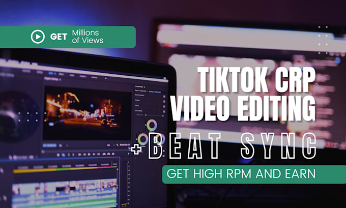 Gig Preview - Do tiktok crp video editing