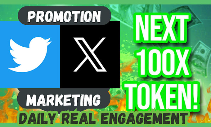 Gig Preview - Do crypto twitter marketing and promotion for fast growth and 100x token sales