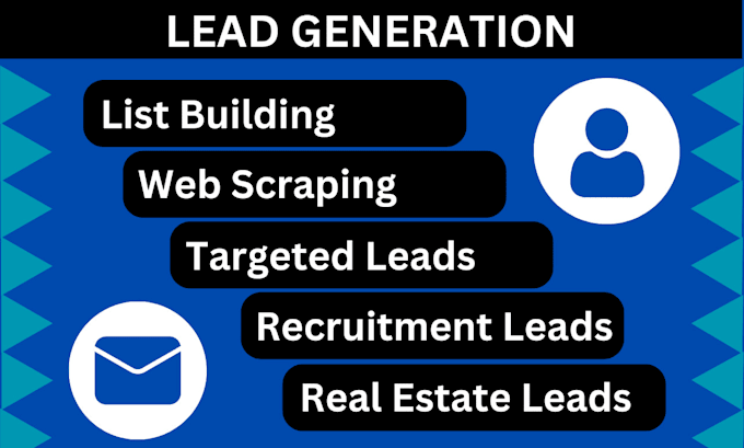 Gig Preview - Do real estate lead recruitment lead mca lead solar lead generation web scraping