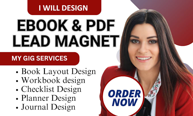 Gig Preview - Do lead magnet design, layout design, checklist, planner and journal design