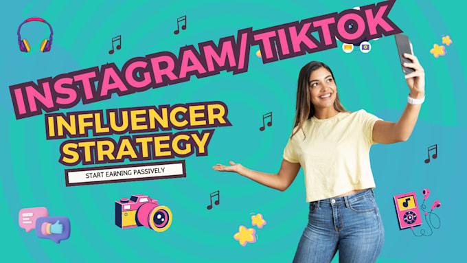 Gig Preview - Find you instagram and tiktok influencers from US, UK