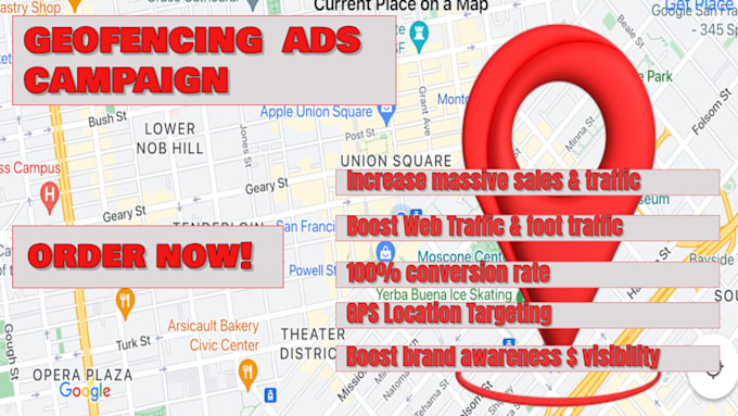 Gig Preview - Setup geofencing ads campaign, gps location targeting, location tracking