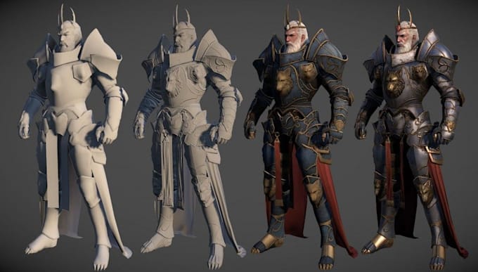 Gig Preview - Create any mod for game and fallout 4, skyrim mod  rig 3d model in blender