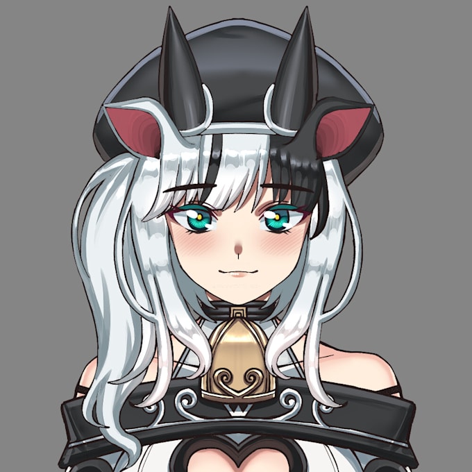 Gig Preview - Design and rig live2d vtuber model, 2d vtuber model, live2d model, live2d vtuber