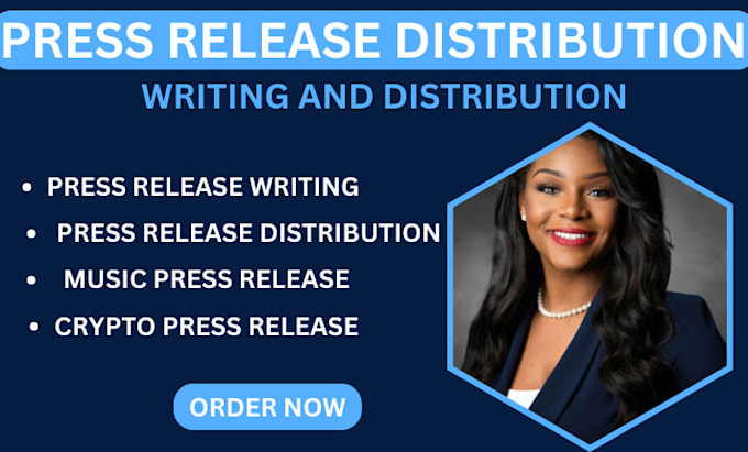 Bestseller - write and distribute music press release, crypto press release, public relations