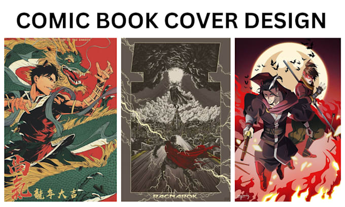 Gig Preview - Draw comic book illustration book cover design graphic novel nsfw comic page