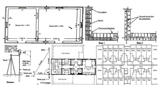 Gig Preview - Do UK building regulation drawings, structural calculations, planning drawings