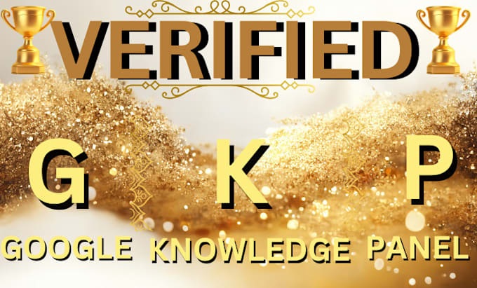 Gig Preview - Create a verified google knowledge panel for personal and company