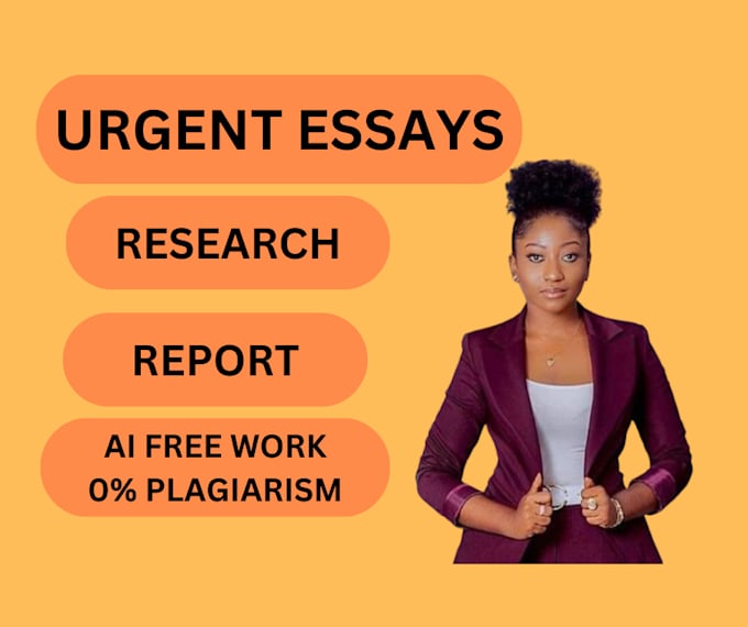 Bestseller - do urgent essay writing, essay editing, research, report