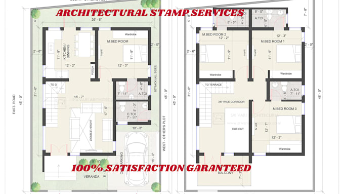 Gig Preview - Do architectural stamp, structural plan, pe sign and seal for USA city permit